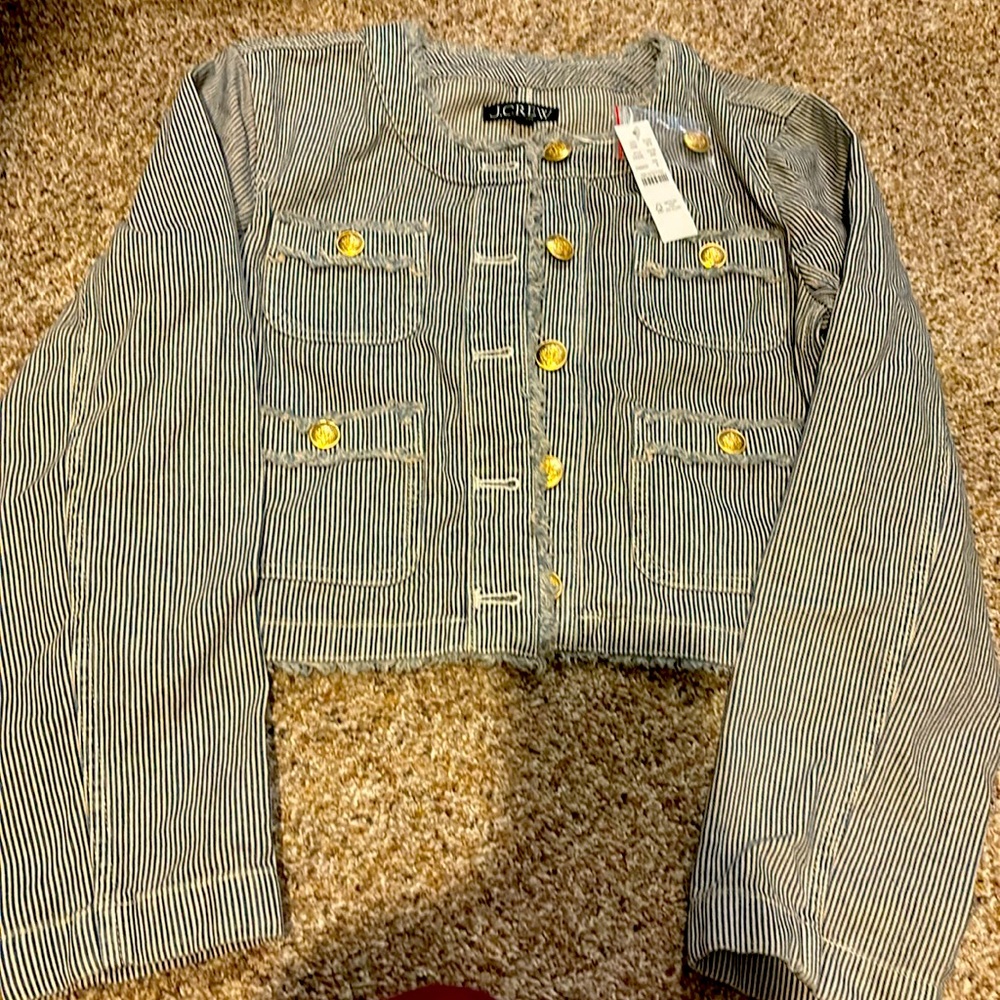 Jcrew cropped NWT jacket